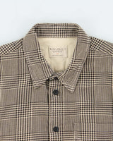 Vintage Nudie Jeans Organic Fairtrade Cotton Houndstooth Flannel Long Sleeve Shirt - M