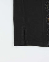 Vintage Y2K 00s Tommy Bahama Embroidered Silk Camp Collar Short Sleeve Shirt - L