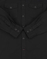 Vintage Y2K 00s Guess Striped Snap Button 'Austin' Long Sleeve 'Western Slim Fit' Shirt - M