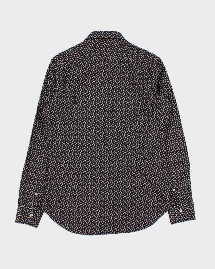 Vintage Y2K 00s Etro Classic Paisley Print Long Sleeve Shirt - M