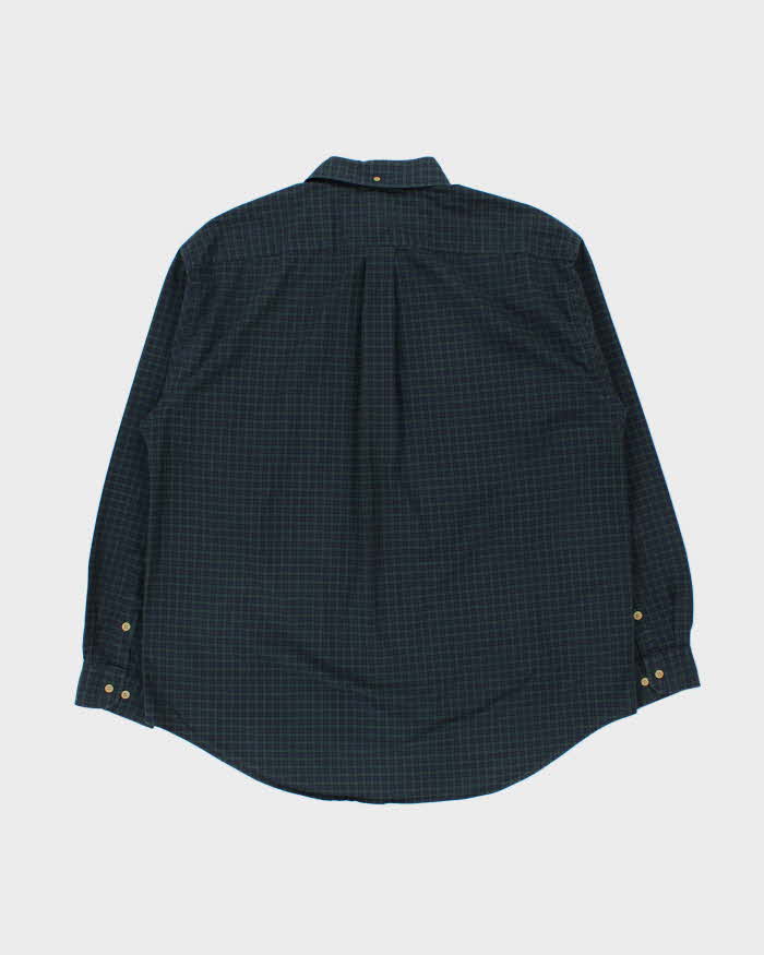 Vintage Y2K 00s Tommy Hilfiger Classic Tartan Long Sleeve Shirt - XL