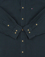 Vintage Y2K 00s Tommy Hilfiger Classic Tartan Long Sleeve Shirt - XL