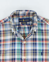 Vintage Ralph Lauren Checked Long Sleeve Shirt - S