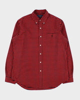 Vintage Ralph Lauren Checked Long Sleeve Shirt - L