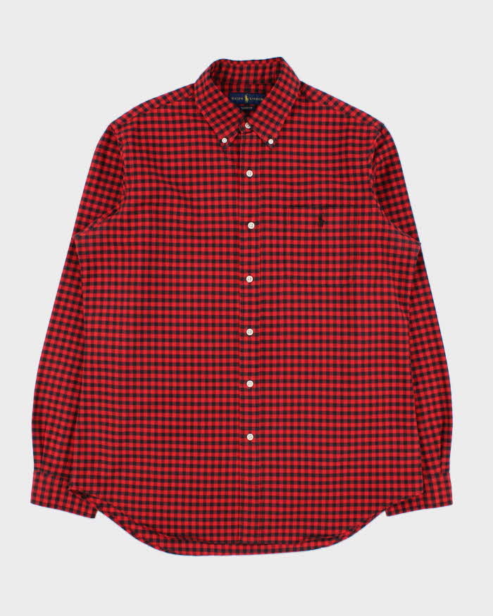 Vintage Ralph Lauren Checked Long Sleeve Shirt - L