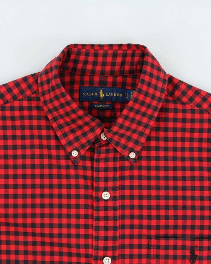 Vintage Ralph Lauren Checked Long Sleeve Shirt - L