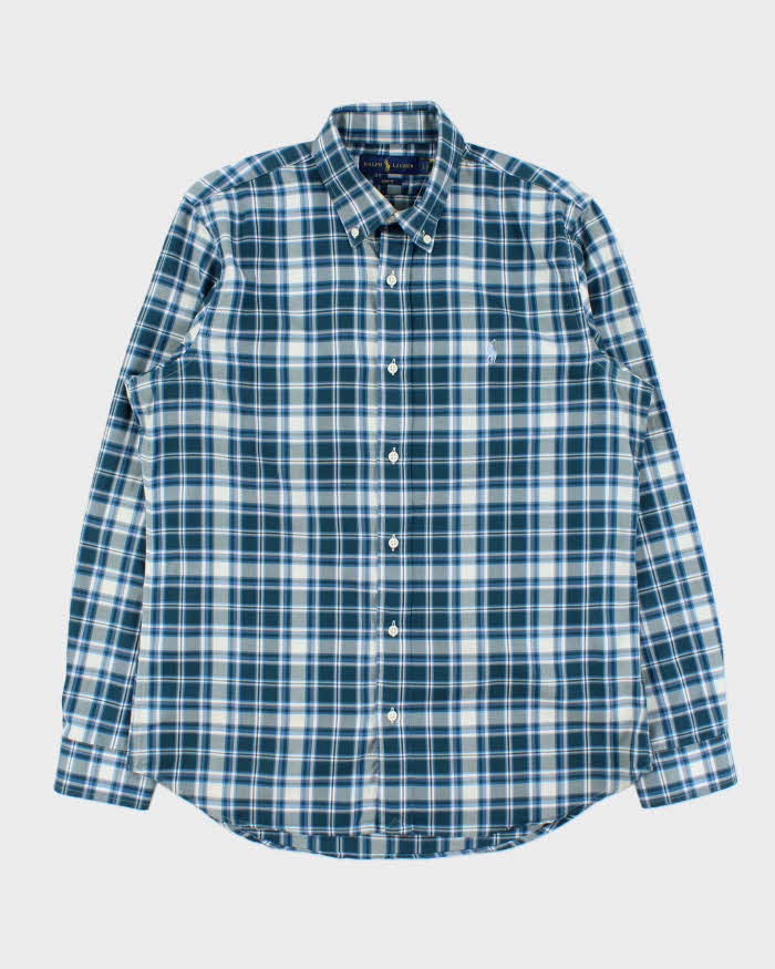 Vintage Ralph Lauren Checked Long Sleeve Shirt - L