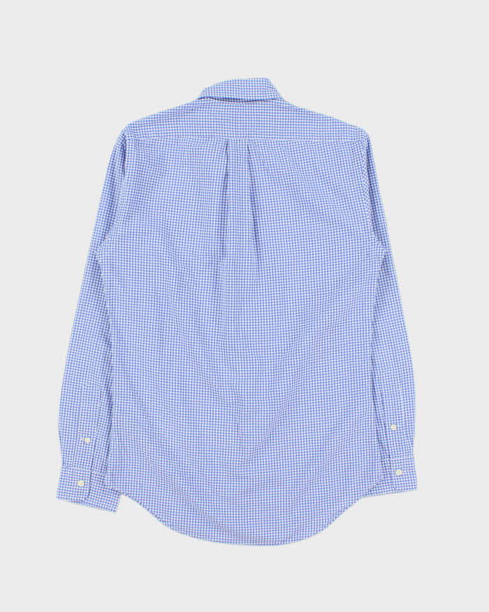 Vintage Ralph Lauren Gingham Slim Fit Long Sleeve Shirt - S