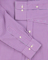 Vintage Ralph Lauren Checked Slim Fit Long Sleeve Shirt - M