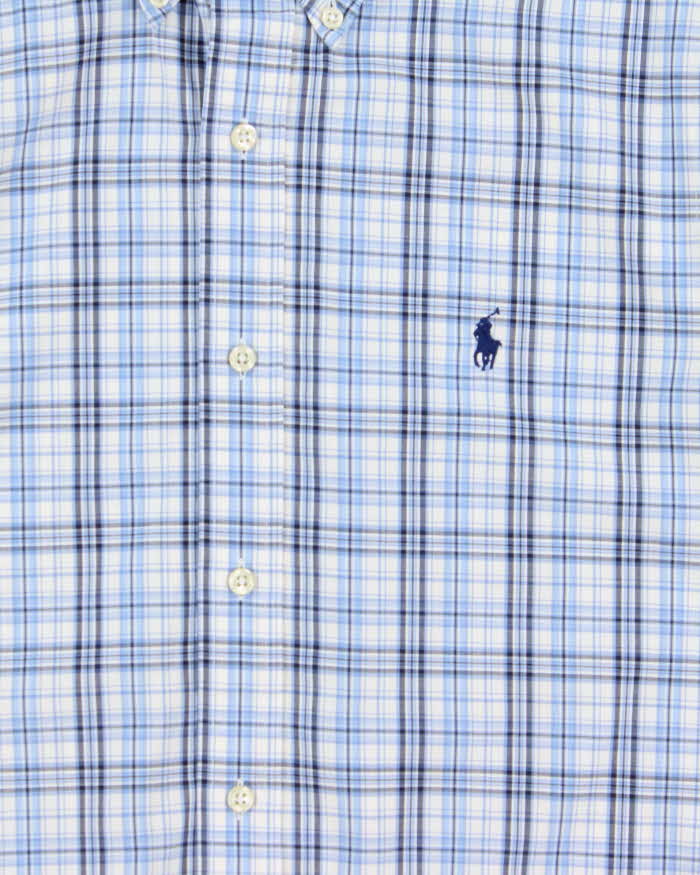 Vintage Ralph Lauren Checked Classic Fit Long Sleeve Shirt - M