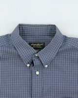 Vintage Eddie Bauer Checked Relaxed Fit Long Sleeve Shirt - L