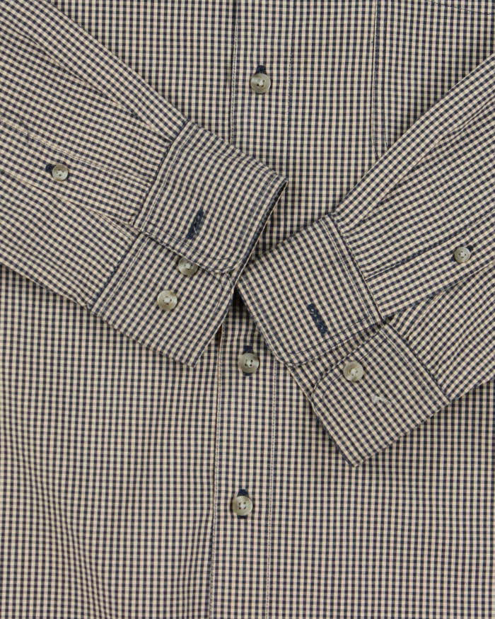 Vintage Eddie Bauer Checked Relaxed Fit Long Sleeve Shirt - L