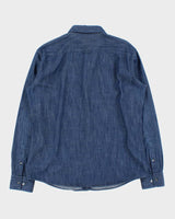 Vintage Hugo Boss Slim Fit Denim Shirt - XL