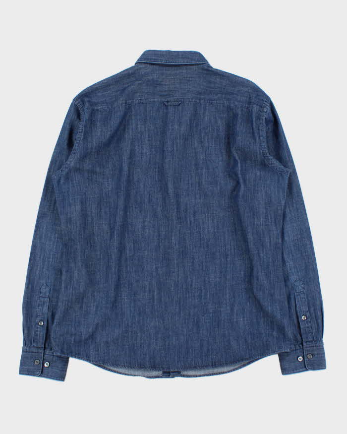 Vintage Hugo Boss Slim Fit Denim Shirt - XL