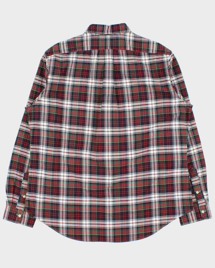 Vintage Ralph Lauren Tartan Plaid Classic Long Sleeve Shirt - XL