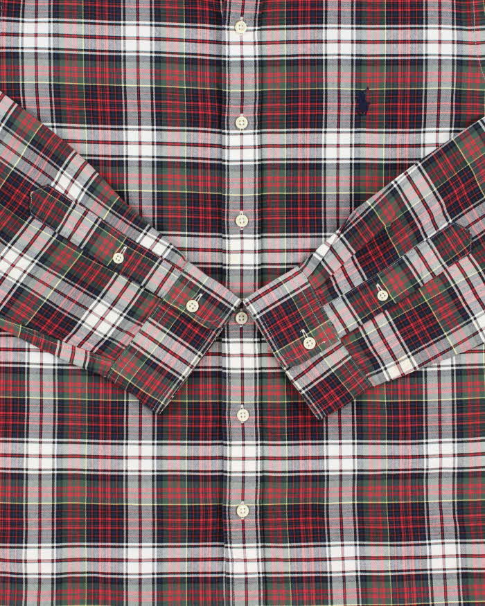 Vintage Ralph Lauren Tartan Plaid Classic Long Sleeve Shirt - XL