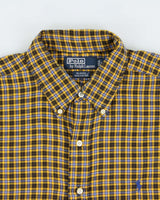 Vintage Y2K 00s Ralph Lauren 'Blaire' Plaid Long Sleeve Flannel Shirt - L