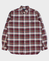Vintage 1990s Ralph Lauren Classic Tartan Plaid Long Sleeve Pocket Shirt - L