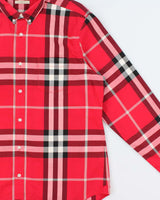 Vintage Y2K 00s Burberry Brit Large Nova Check Long Sleeve Shirt - XL