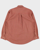 Vintage Y2K 00s Ralph Lauren Yarmouth Plaid Check Long Sleeve Pocket Shirt - L