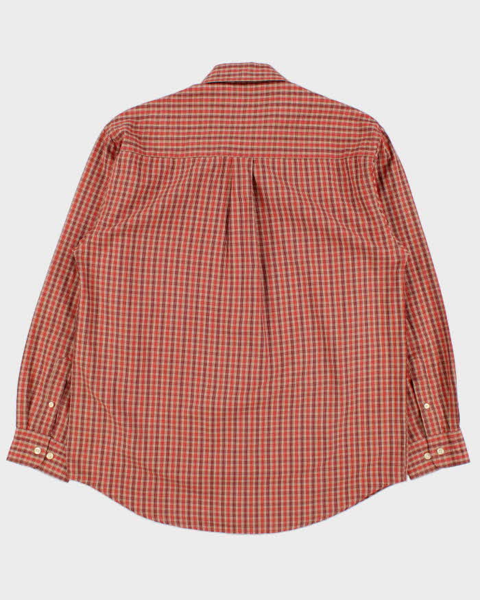 Vintage Y2K 00s Ralph Lauren Yarmouth Plaid Check Long Sleeve Pocket Shirt - L
