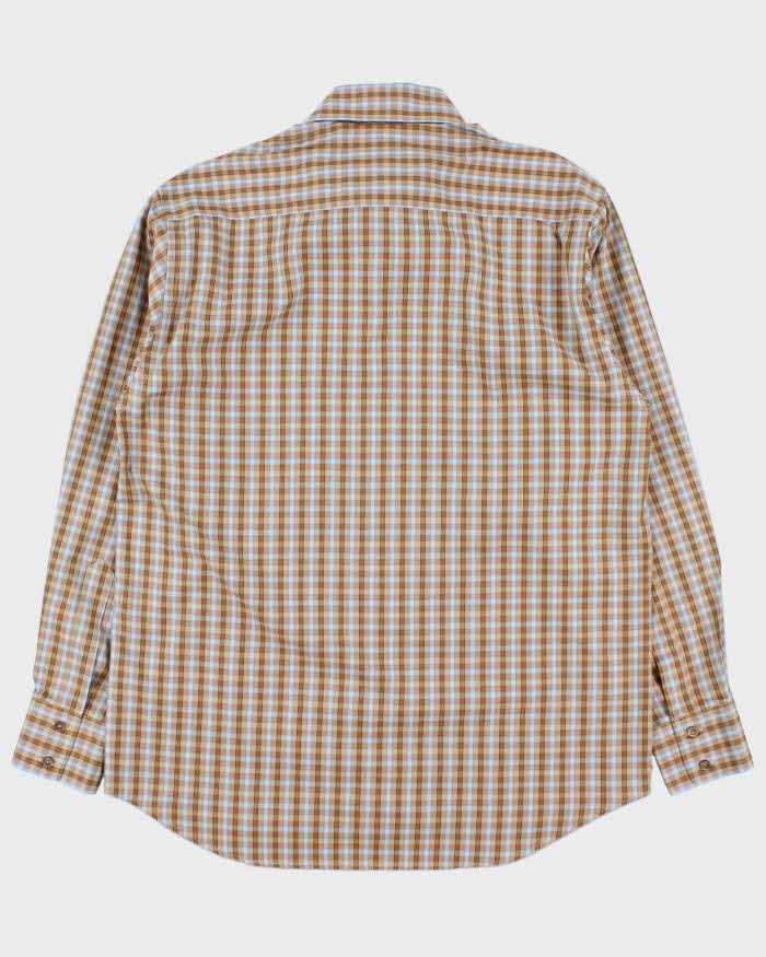 Vintage Y2K 00s Ermenegildo Zegna Check Long Sleeve Shirt - L