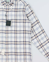 DSWT Brooks Brothers All Irish Linen Plaid Long Sleeve Shirt - M