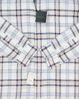 DSWT Brooks Brothers All Irish Linen Plaid Long Sleeve Shirt - M