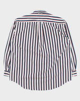 Vintage 1990s Tommy Hilfiger Striped Long Sleeve Shirt - L