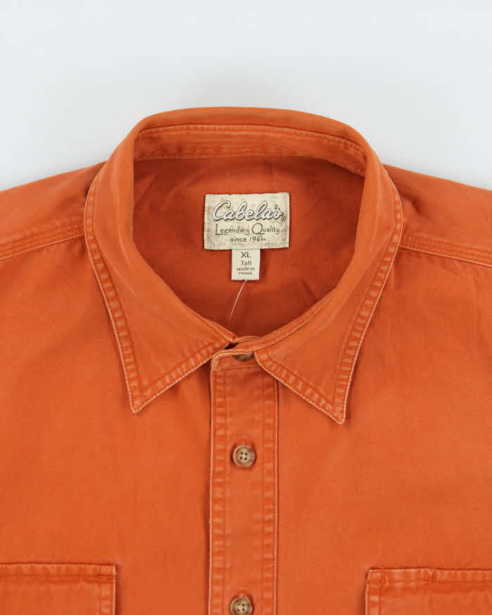 Vintage 1990s Cabela's Heavyweight Oversized Pocket Shirt - XL