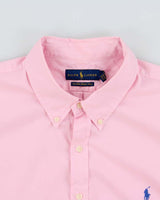 Vintage Ralph Lauren Feather Weight Twill Short Sleeve Shirt - XXL