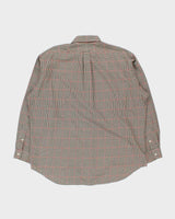 Vintage 1990s Ralph Lauren Checked Long Sleeve Shirt - XXL