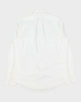 Vintage Ralph Lauren Heavyweight Plain Long Sleeve Shirt - M