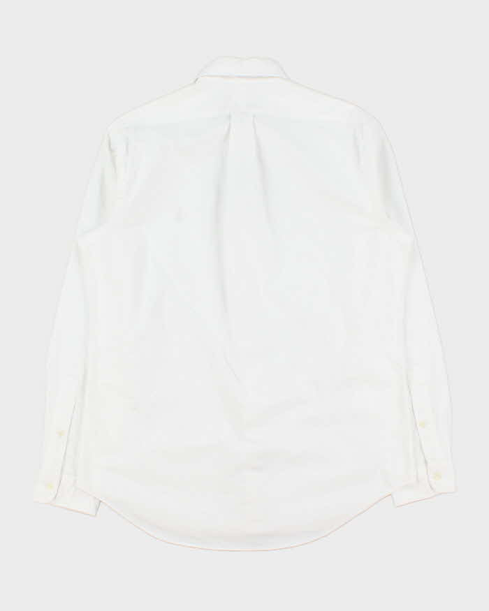 Vintage Ralph Lauren Heavyweight Plain Long Sleeve Shirt - M