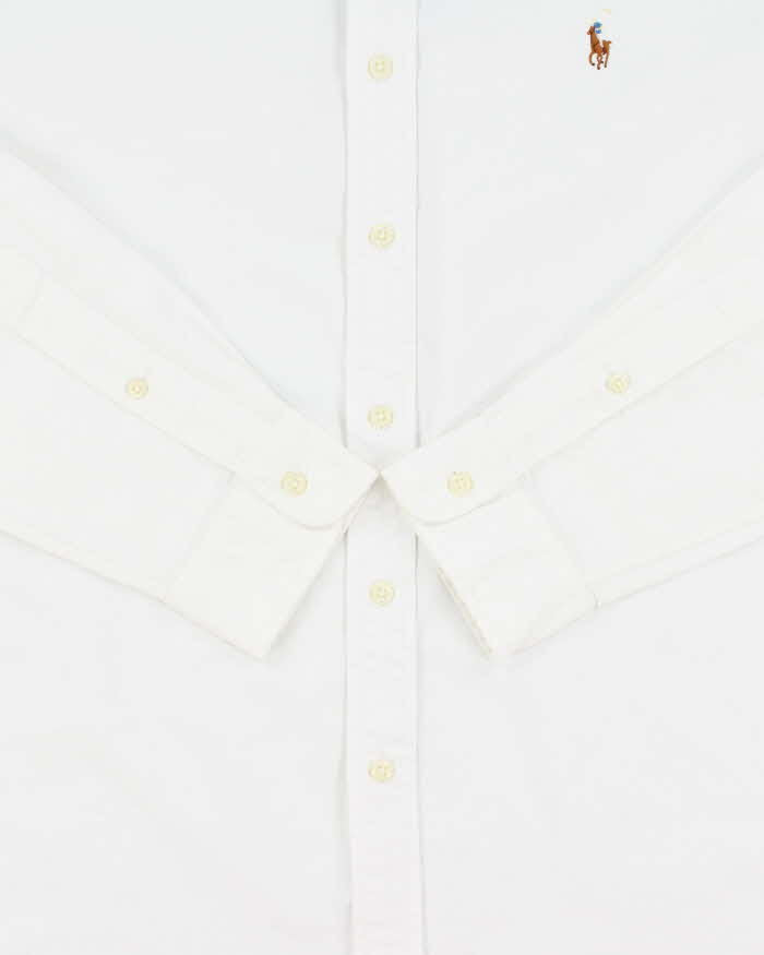 Vintage Ralph Lauren Heavyweight Plain Long Sleeve Shirt - M