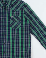 Vintage 2000s Diesel Checked Western Snap Button Long Sleeve Shirt - XL