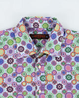 Vintage Etro Kalidascope Print Long Sleeve Shirt - L