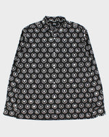 Vintage Stussy All Over Print Long Sleeve Shirt - L
