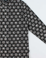 Vintage Stussy All Over Print Long Sleeve Shirt - L