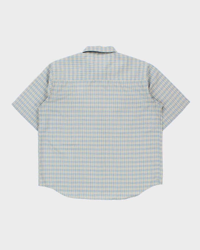 Vintage 1990s O'Neill Tartan Plaid Short Sleeve Utility Shirt - XL