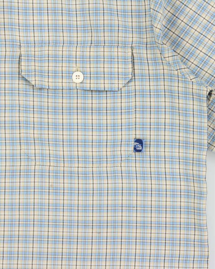 Vintage 1990s O'Neill Tartan Plaid Short Sleeve Utility Shirt - XL