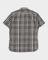 Vintage Burberry Brit Gingham Check Lightweight Short Sleeve Shirt - M