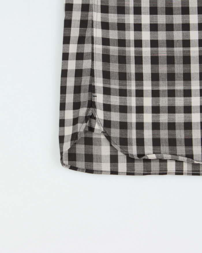 Vintage Burberry Brit Gingham Check Lightweight Short Sleeve Shirt - M