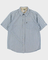Vintage Y2K 00s The North Face A5 Series Plaid Short Sleeve Shirt - M