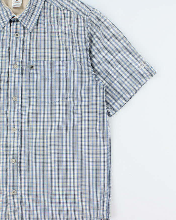 Vintage Y2K 00s The North Face A5 Series Plaid Short Sleeve Shirt - M