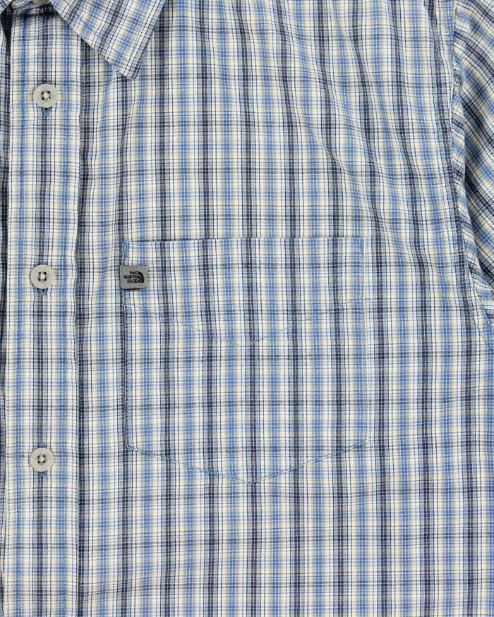 Vintage Y2K 00s The North Face A5 Series Plaid Short Sleeve Shirt - M
