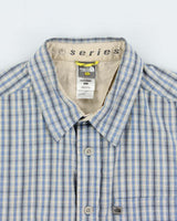 Vintage Y2K 00s The North Face A5 Series Plaid Short Sleeve Shirt - M
