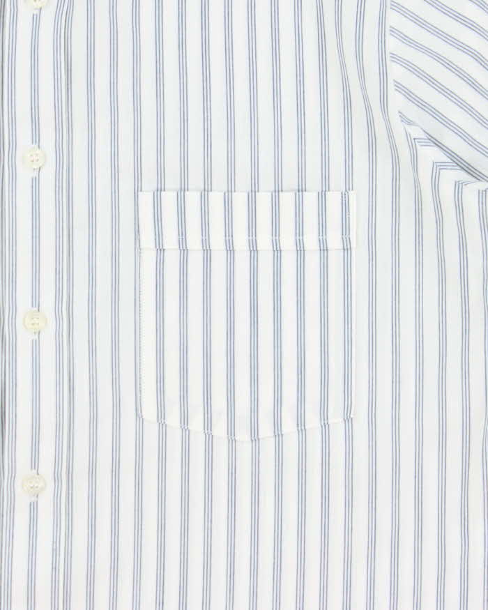 Vintage 1980s Kent Arrow Striped Short Sleeve Pocket Shirt - M