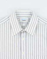 Vintage 1980s Kent Arrow Striped Short Sleeve Pocket Shirt - M