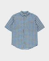 Vintage Woolrich Plaid Check Short Sleeve Shirt - M